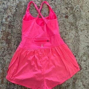 NWOT Free People Righteous Runsie Hot Pink Size Medium
